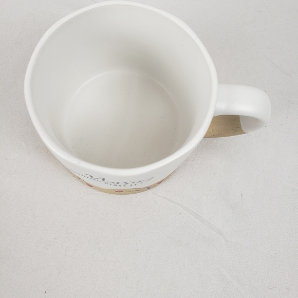 NWT "Nursing, Nothing Beats It" White and Tan Mug - Picture 2 of 6